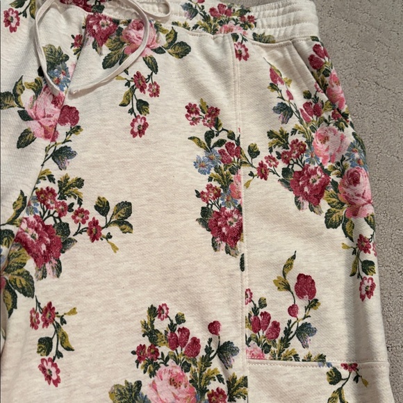 NWT Anthropologie Daily Practice Zola Jogger Printed Edition: Neutral Floral, XL - Picture 6 of 13